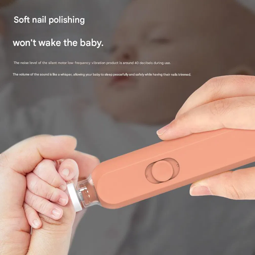 Quiet Electric Baby Nail Grinder Kit Electric Nail Trimmer for Baby's Nail Trimming