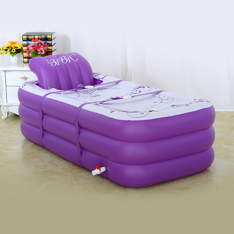 Портативная надувная ванна SPA прямоугольная