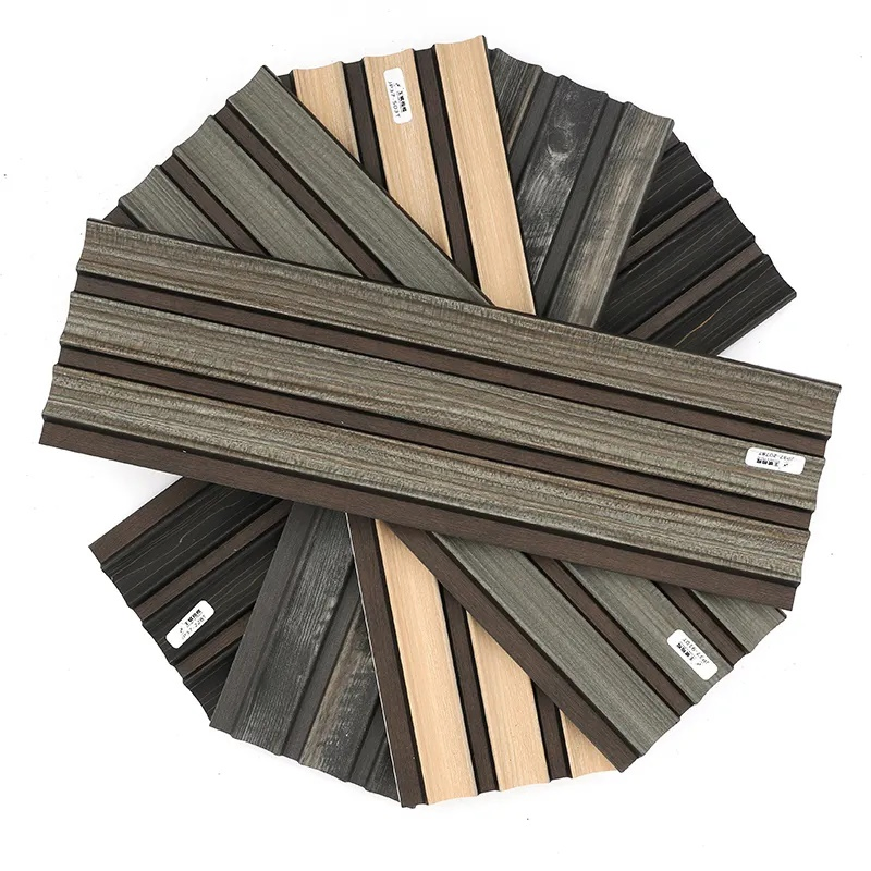 Hot Sale 3D Wood Color Wall Cladding PS Wall Panel Building Material