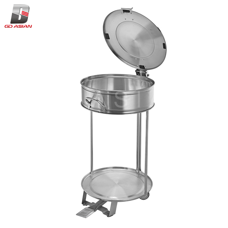 Коммерческий ресторанный мусорный бак GB100s из нержавеющей стали
