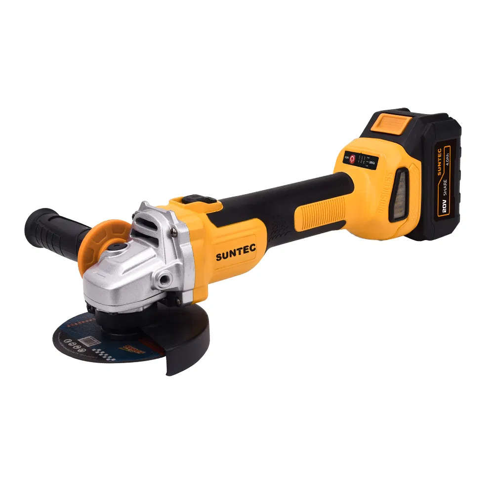 Suntec Factory Exclusive Power Tools 20V 115mm Brushless Cordless Angle Grinder