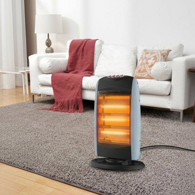 Smart Halogen Heater with Remote Control for Ultimate Comfort