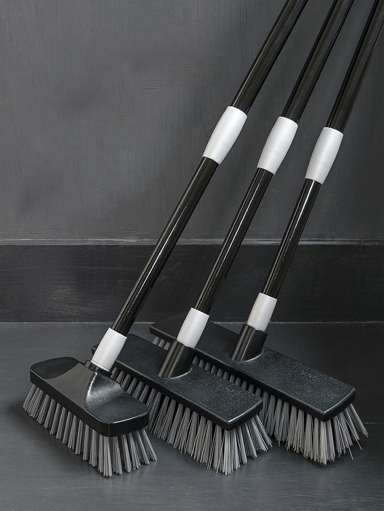 Plastic Long Handle Floor Cleaning Brush (YG-505)
