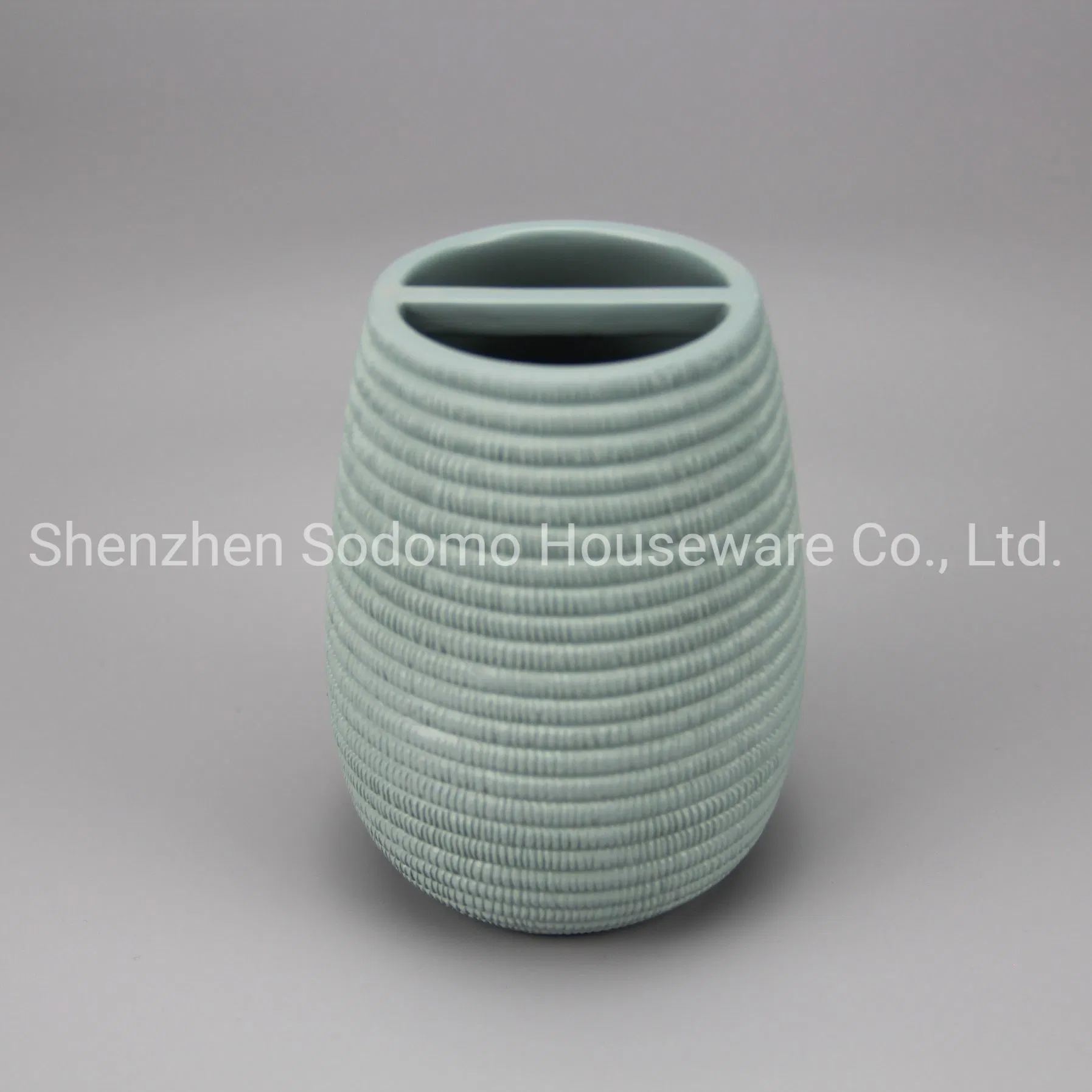 Top Sale Top Quality Resin Bathroom Toothbrush Holder (BP2362-CDE)
