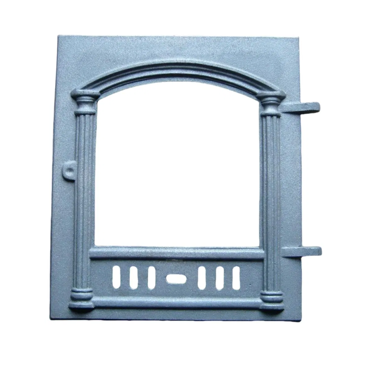 Compact Hybrid Cast Iron Wood Stove for Efficient Heating