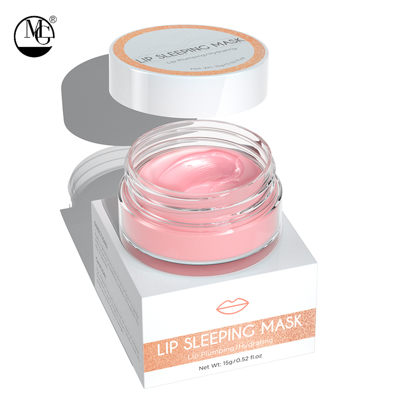 Moisturizing Sleeping Overnight Exfoliating Deep Clean Pink Lip Balm