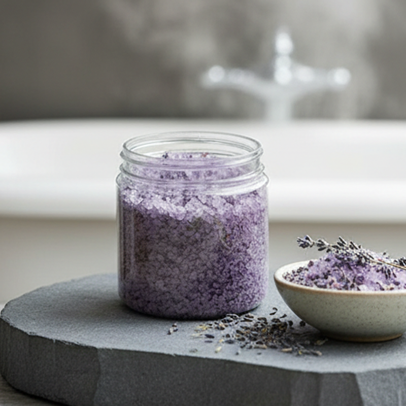 Premium Relaxing Epsom Salt with Natural Essential Oils for Calm