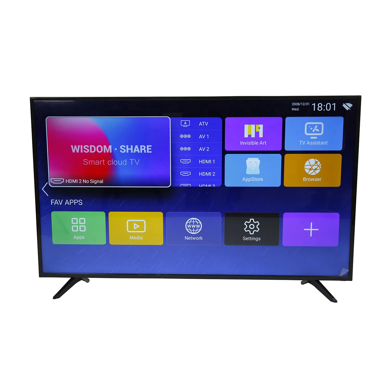 Телевизор 50 дюймов FHD с DVB-T2 для дома