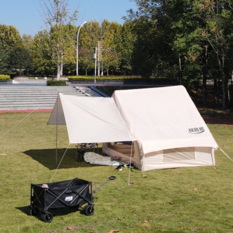 Heavy Duty Waterproof Inflatable 12 M² Tent Outdoor Camping