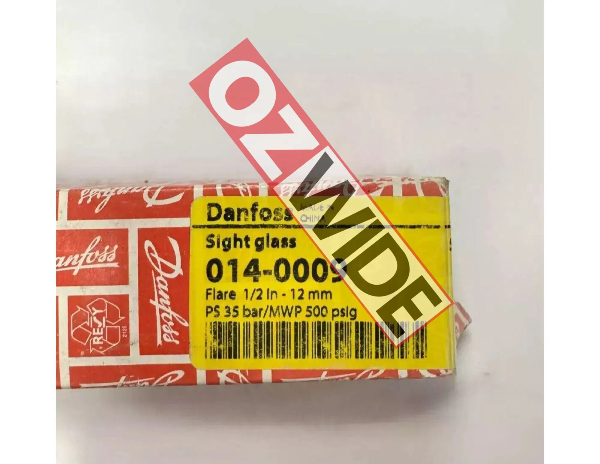 Danfoss 014-0009 Sgi12 Sight Glass Solder Flare ODF Refrigeration Cold Room