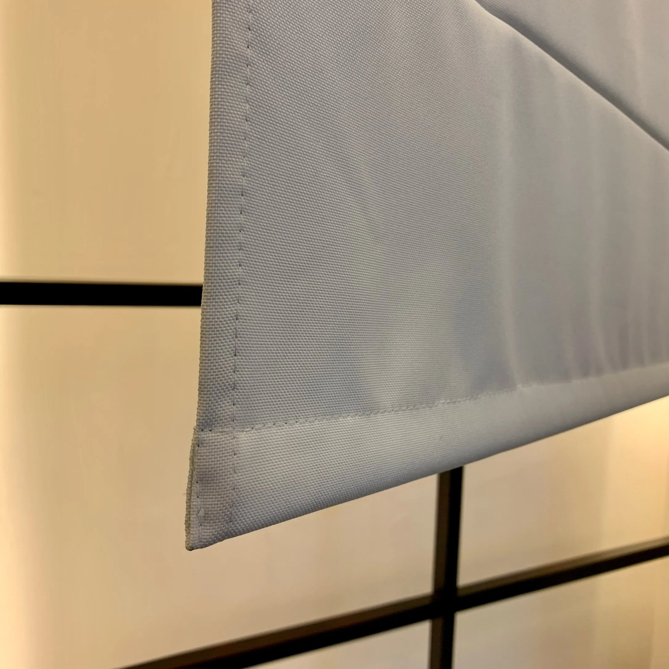 Vikson Professional Manual Horizontal Blinds Supplier American Style Fabric Roman Blind