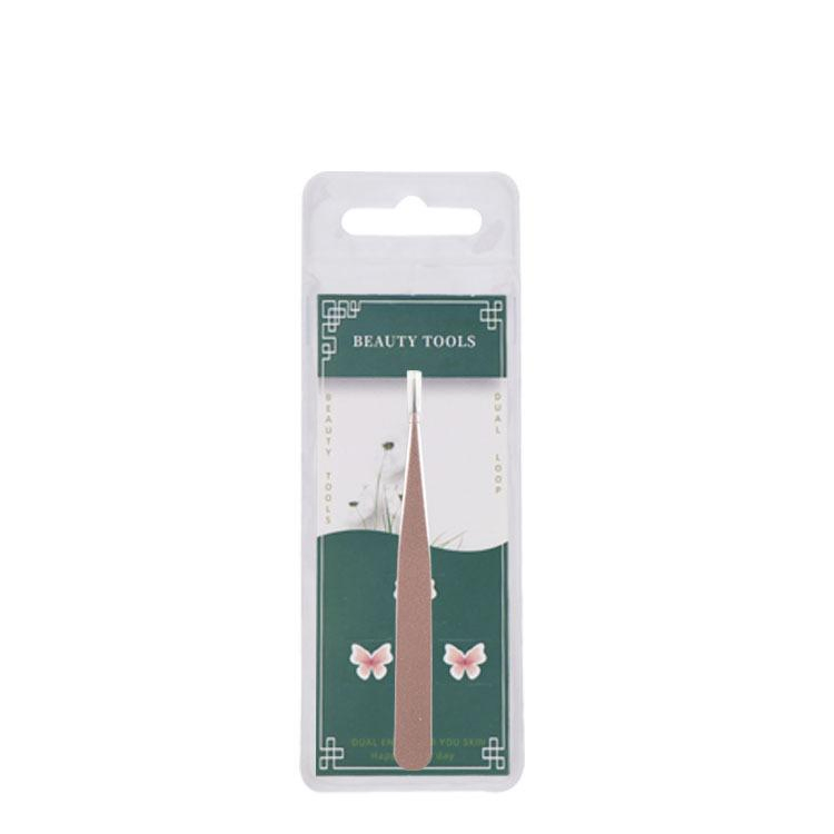 Color Eyebrow Clip Pointed Mouth Eyebrow Clip Stainless Steel Hair-Plucking Eyebrow Trimming Tool Set Eyebrow-Plucking Tweezers