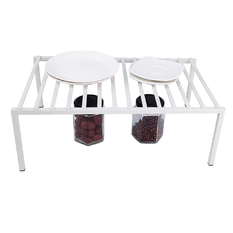 Cabinet Storage Shelf Rack Organizador De Cocina Metal Wire Counter and Pantry Organization Bathroom Kitchen Organizer