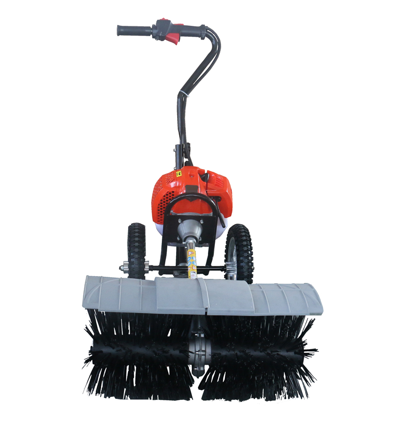 2025 Jusen Hand Push 2-Stroke Manual Street Sweeper