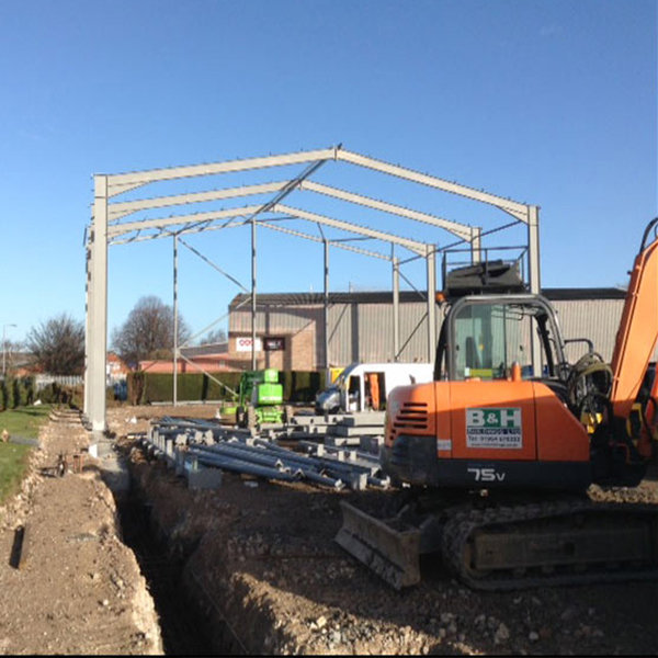 Steel Structure Building for Caravan Storage