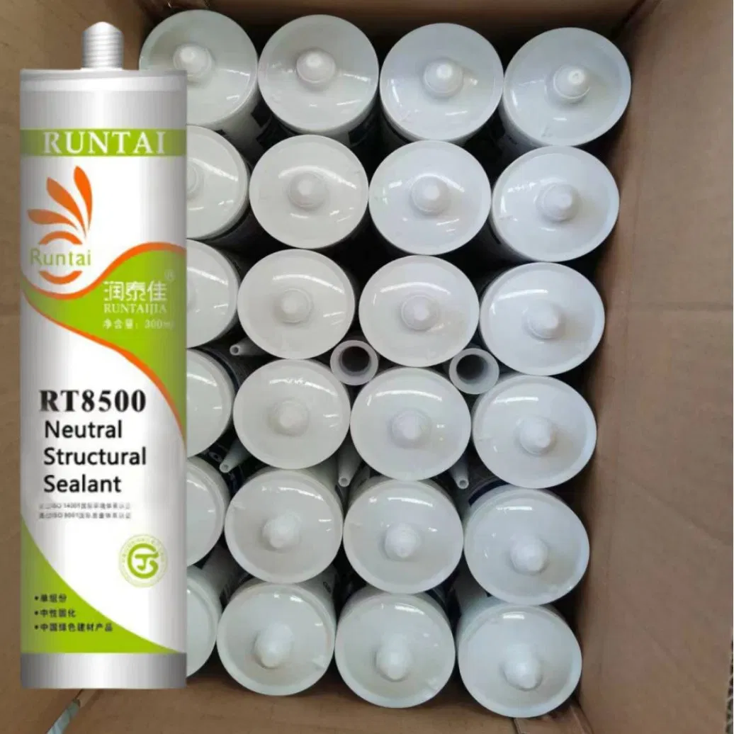 Building Material Curtain Wall Neutral Silicone Sealant with Weatherproof and Excellent Adhesion