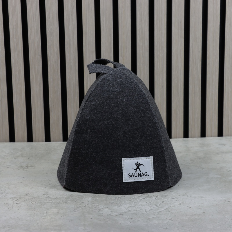 Sauna Hat for Women and Men, Sauna Bath Hat Room Accessories Felt Heat Dry Headrest, Sauna Room Essential Parts