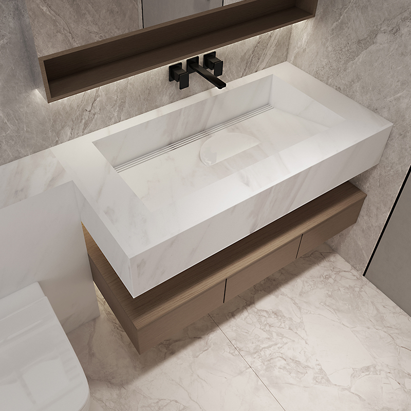 Basic Customization White Marble Look Ceramic Big Size Porcelain Floor Tile Sintered Stone for Countertop Hotel Interior