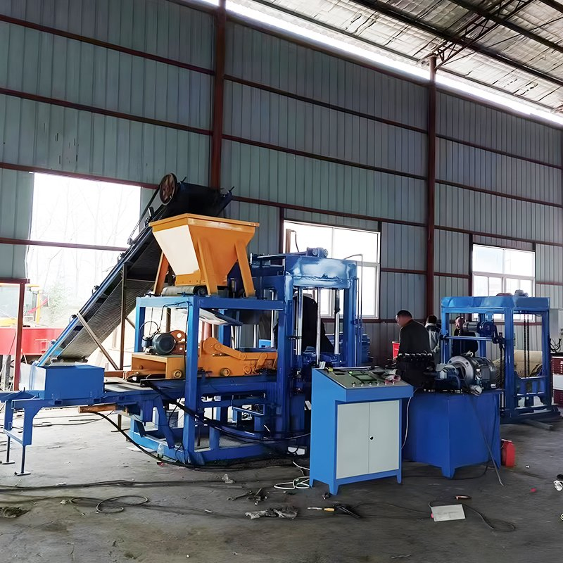 Advanced Fully Automatic Hydraulic Brick Making Machine Line for Industrial Construction