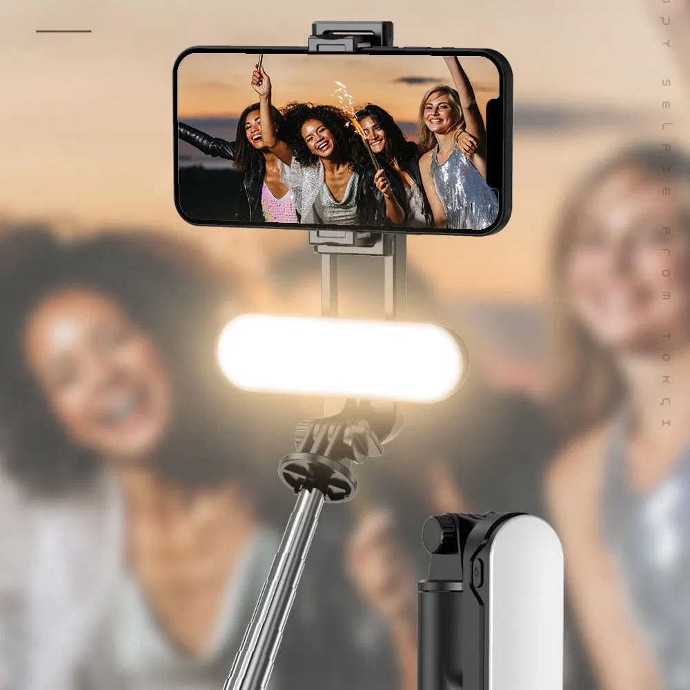 Монопод селфи с Bluetooth и стабилизацией