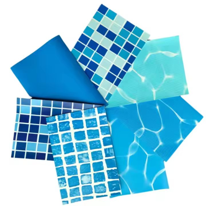 Heat-Welded PVC Coated Tarpaulin Pool Liner for New Construction Pools