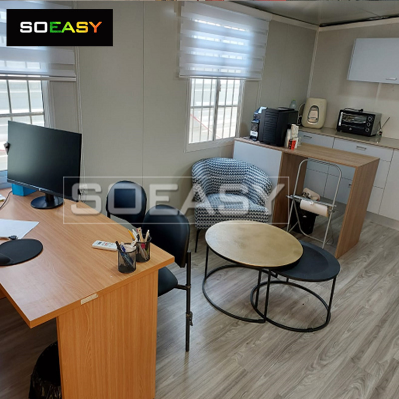 Fashion Temporary Offices Portable Tiny Expanding Prefabricated House Farm Resort Renting Home