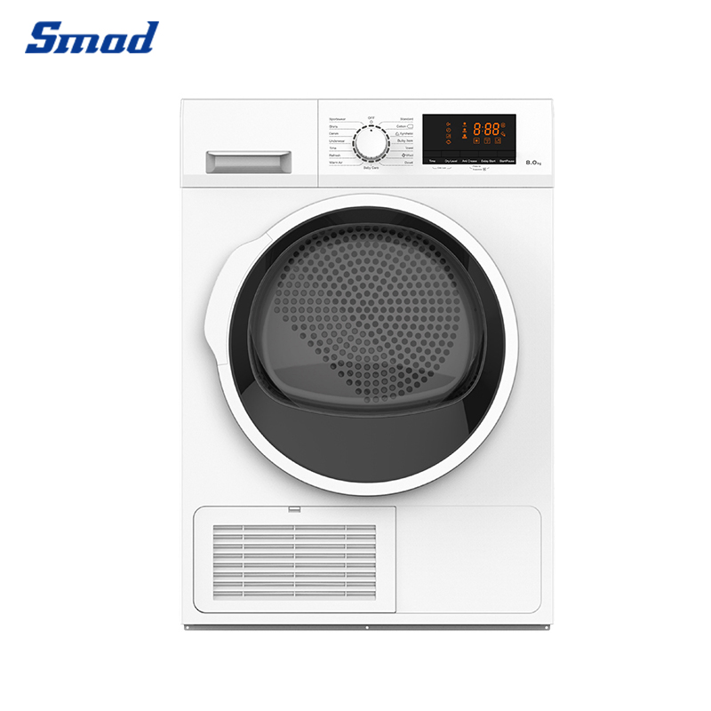 Household Appliance Electric Tumble Clothes Dryer Condenser Dryer 7kg 8kg