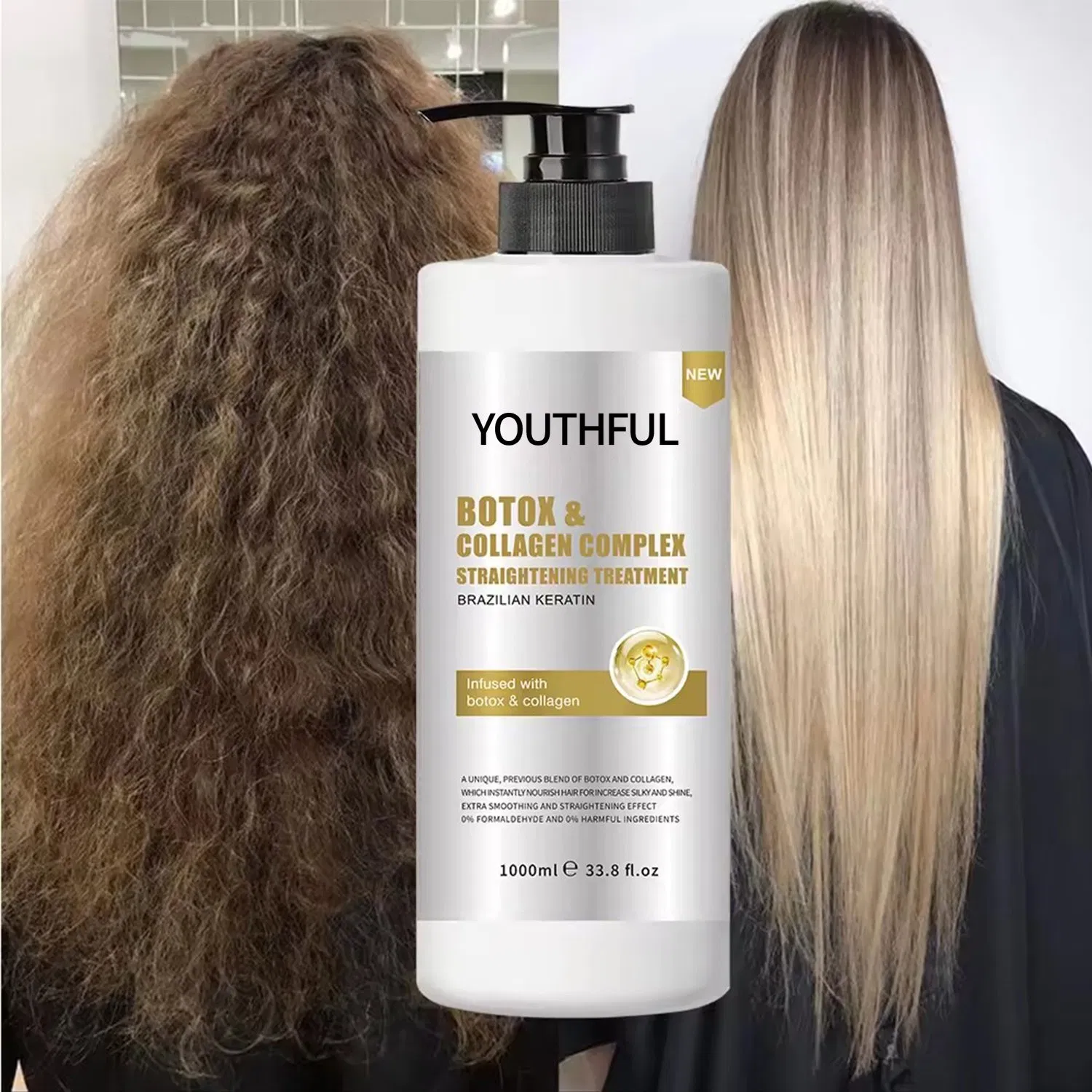 Keratin Hair Treatment Straightening Cream