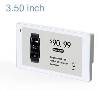 Customized Smart Digital Price Tags and Electronic Shelf Label with 2.4G SDR Wireless Mode in 3.5 Inch Eink Screen and Electronic Reader Instant Alert Unit