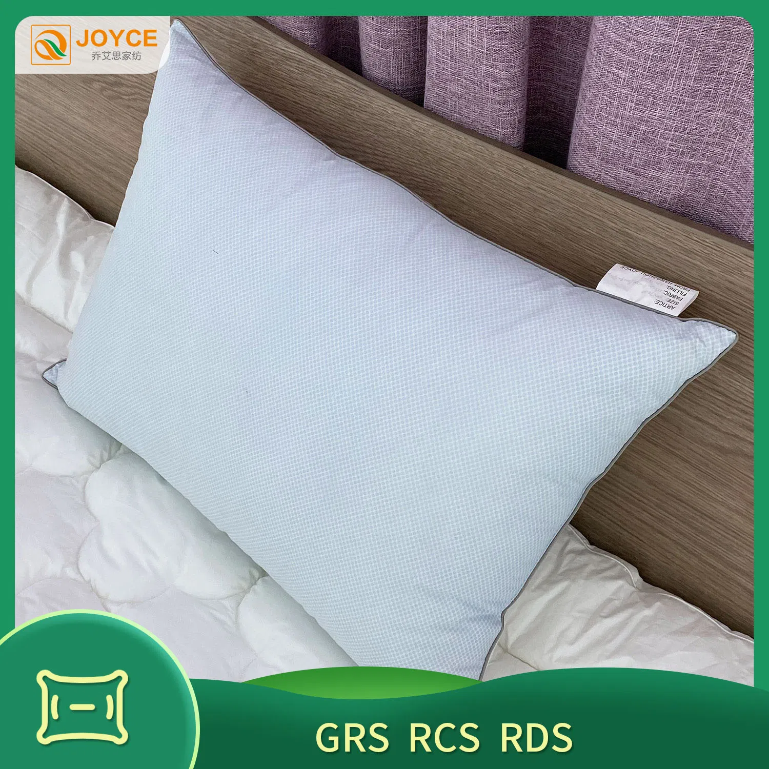 Certificate High Quality Special Cooling Technique Bedding Pillow for Well Sleep