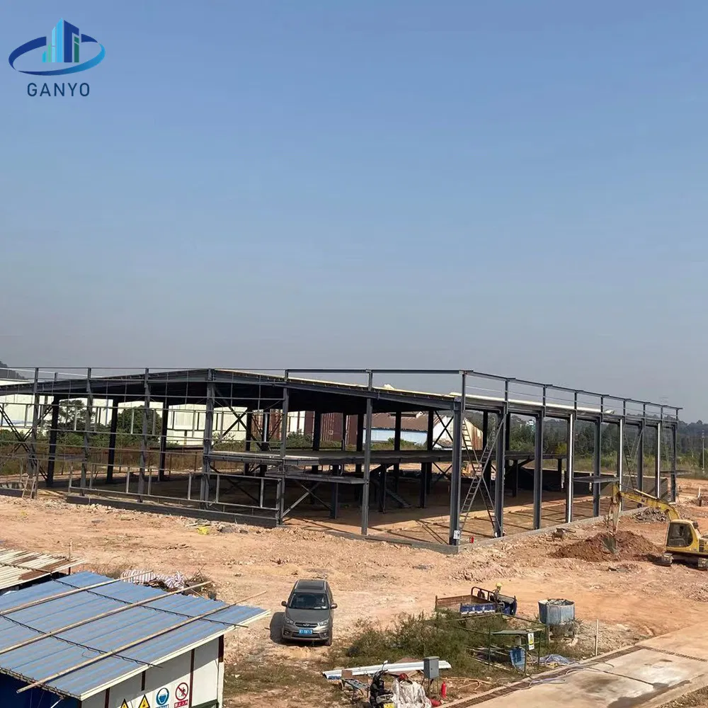 Factory Price Metal Framing Sandwich Panel Modular Shop Construction Plan Farm Building