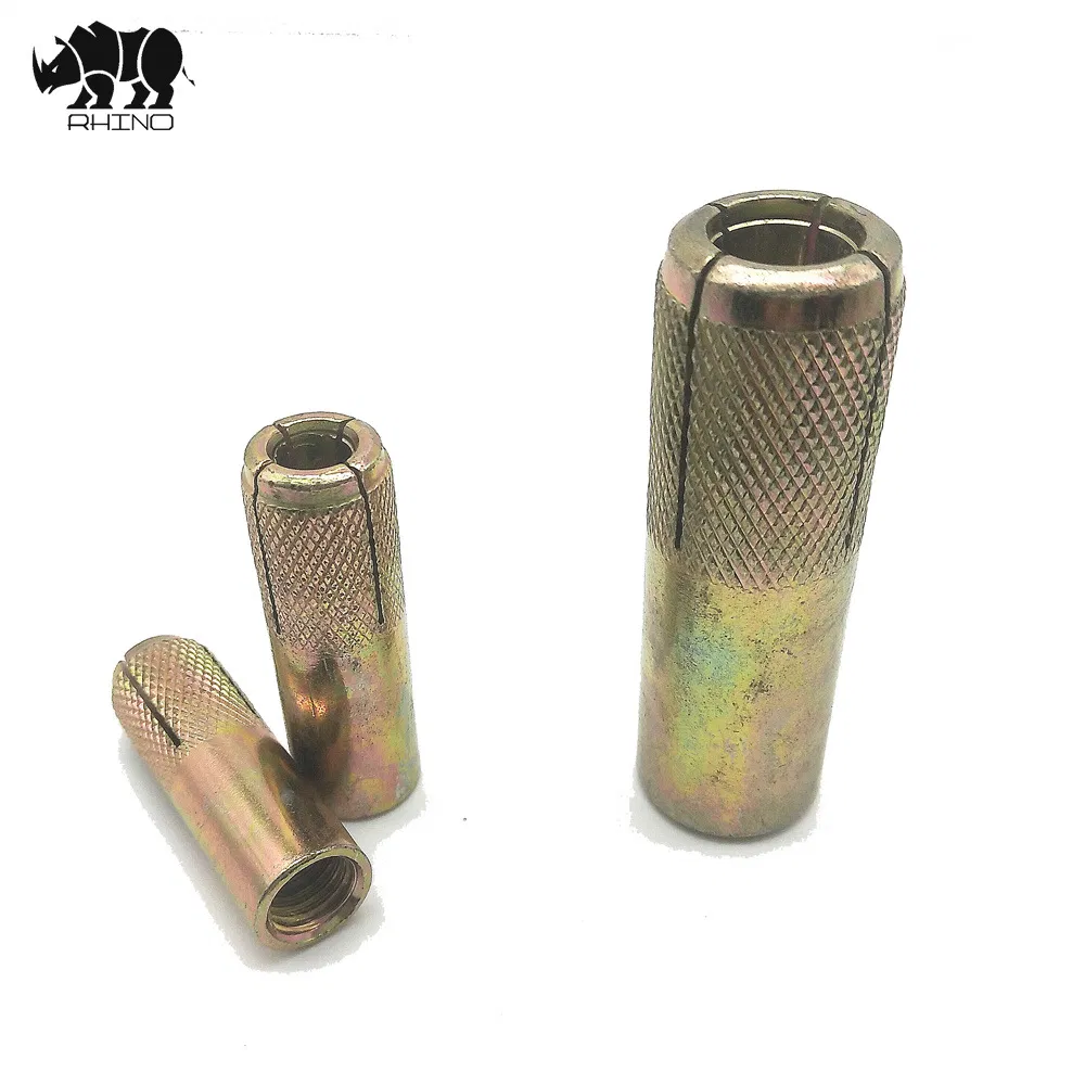 Анкерный болт латунный Drop-in