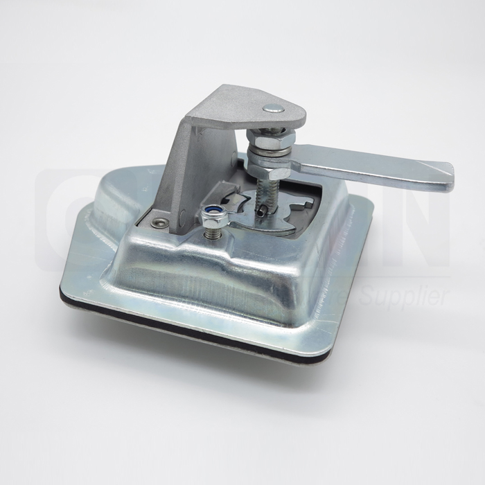 RV Door Stainless Steel Highly Polished Folding T Handle Lock Quarter Turn Latch for Trailer Truck Tool Box