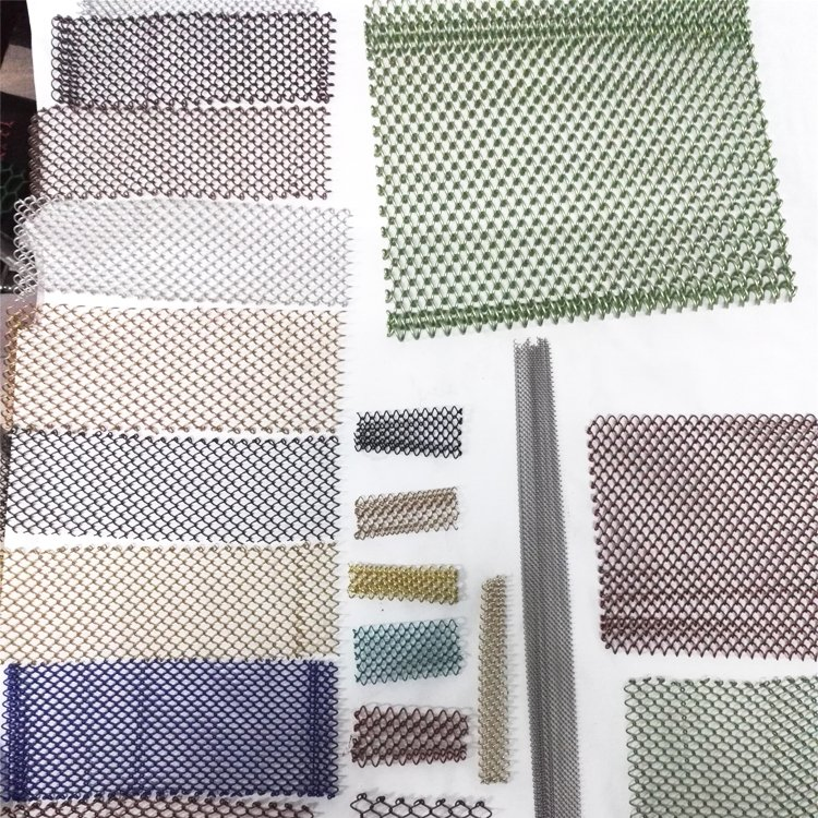 Flexible Chain Link Metal Curtain/Creative Metal Fabric/Decorative Divider Curtain Mesh