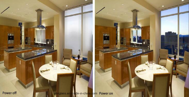 Pdlc EVA Laminated Glass PVB Laminated Pdlc Glass for Window Door Partition