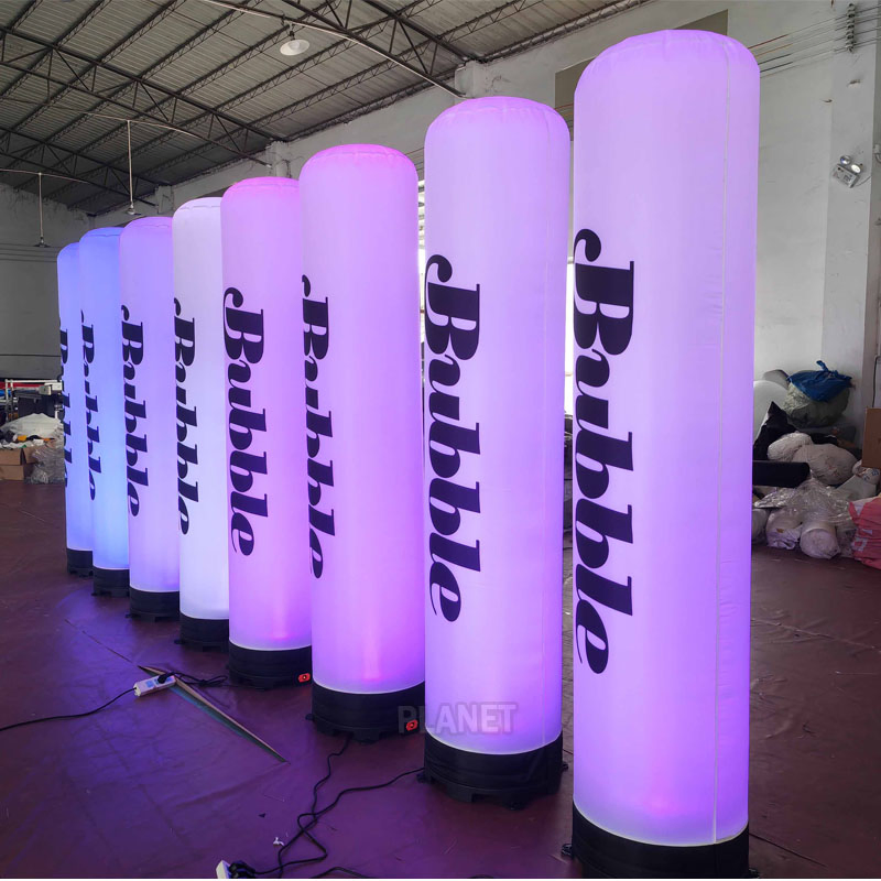 Factory Wholesale Customized Advertising LED Lighting Column for Decoration