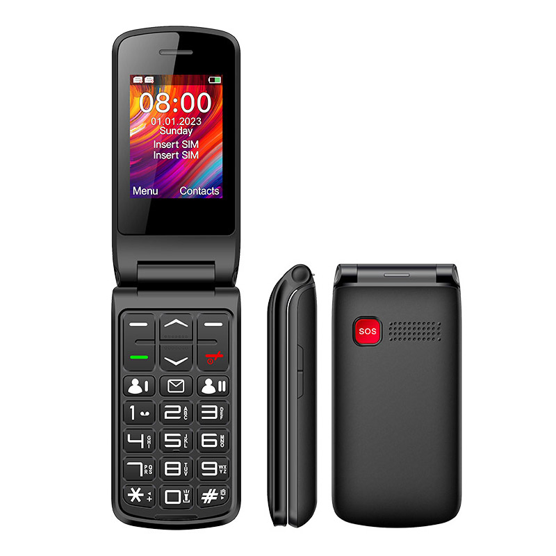 Раскладушка UNIWA F248L с двумя экранами и кнопкой SOS