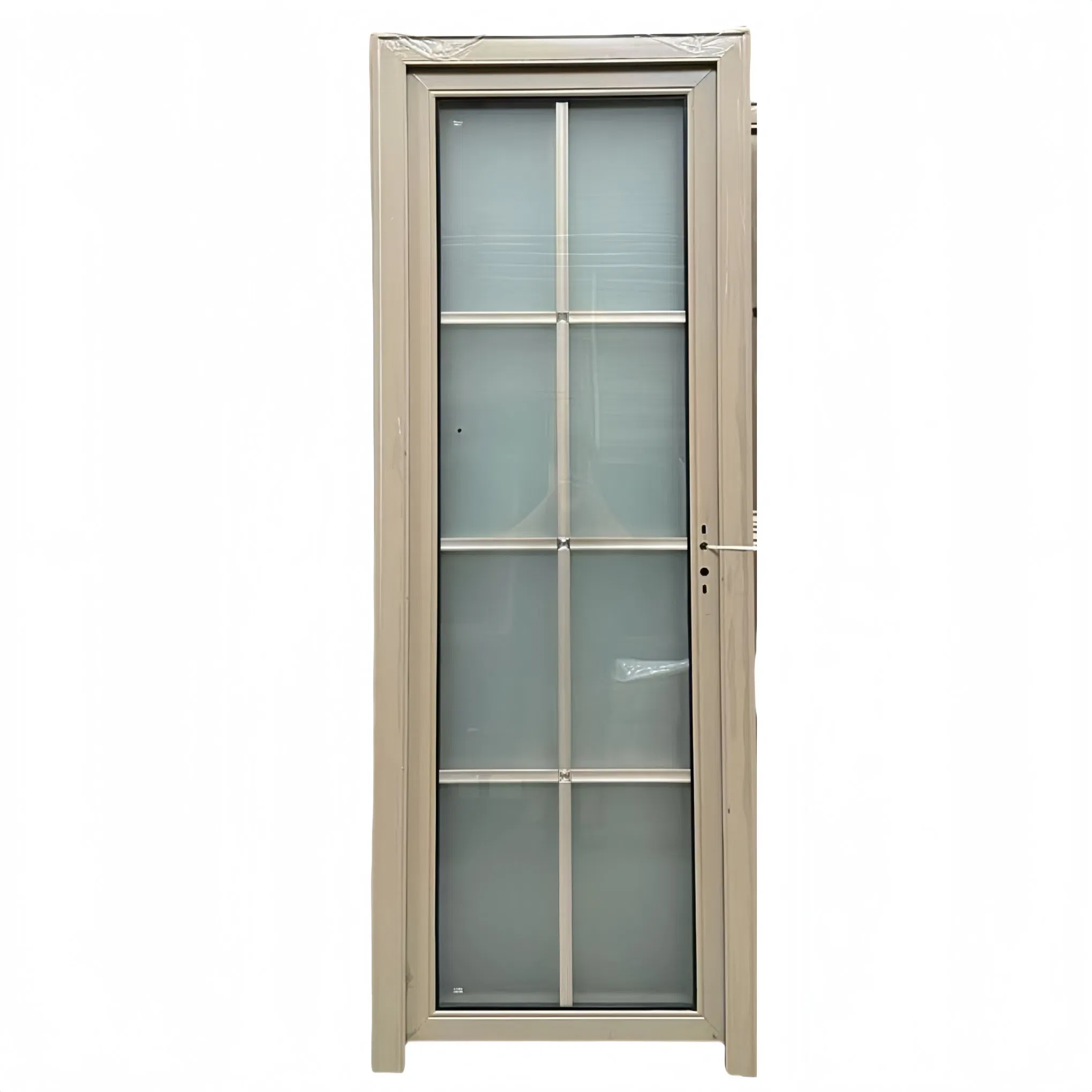 Sleek Swing Aluminum Bathroom Glass Door for Modern Interiors