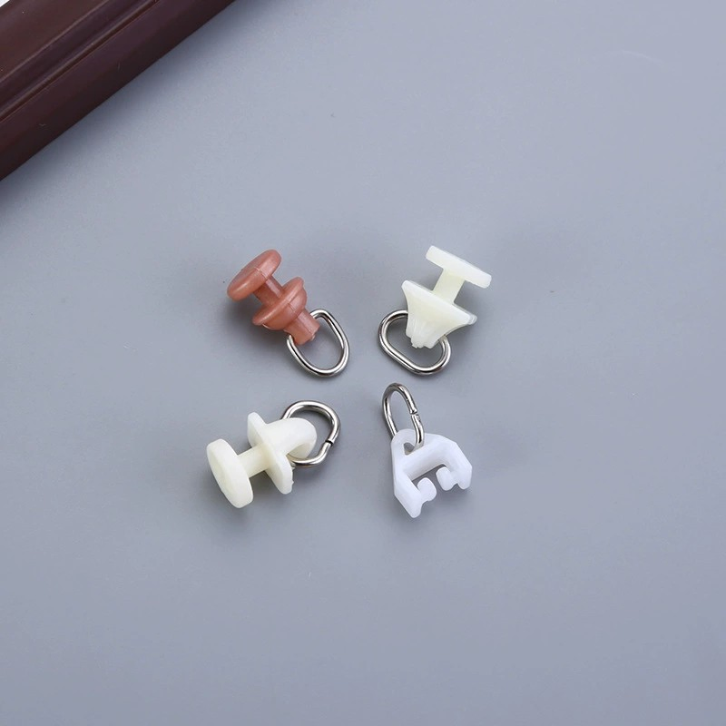 Punch-Free Curtain Pulleys, Track Direct Buckle Design