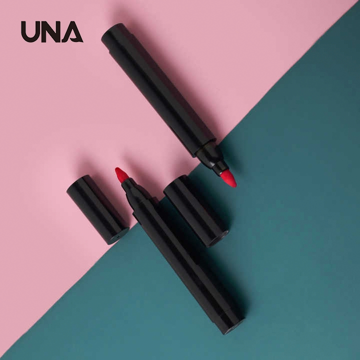 Low MOQ Custom Dark Brown Lip Liner Wholesale Private Label Waterproof Retractable Creamy Lip Liner Lip Marker