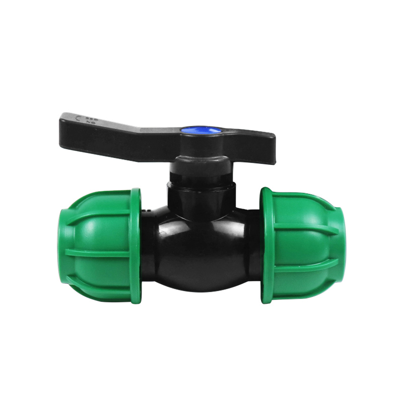 PP Compression Union Plastic Ball Valve for Farm Water Irrigaiton System