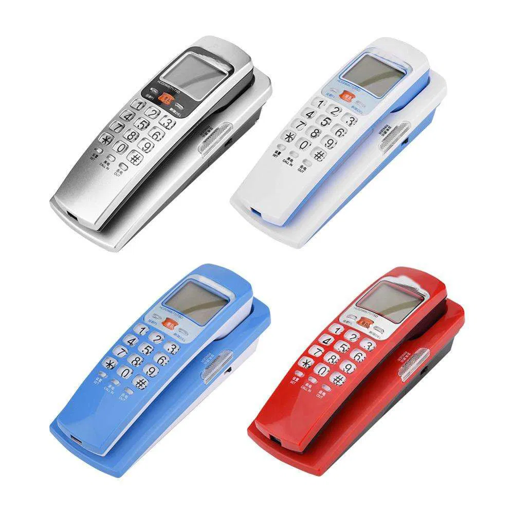 Two Optional Level Volume Button Landline Smart Telephone with Caller ID Light