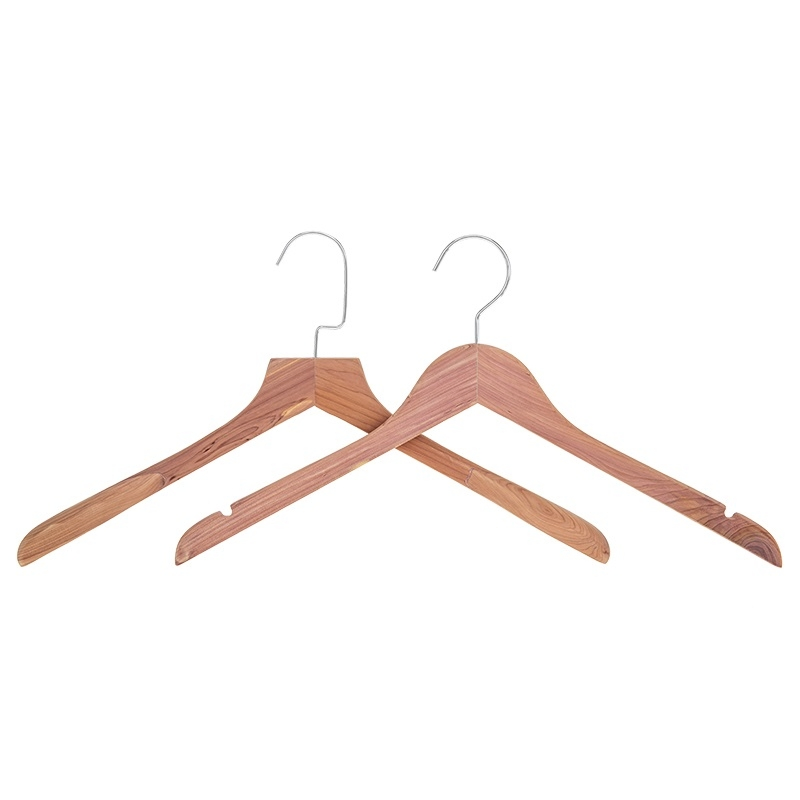 Personalized Custom Color Single Tier Wooden Hanger for Wardrobe Kids Clothes