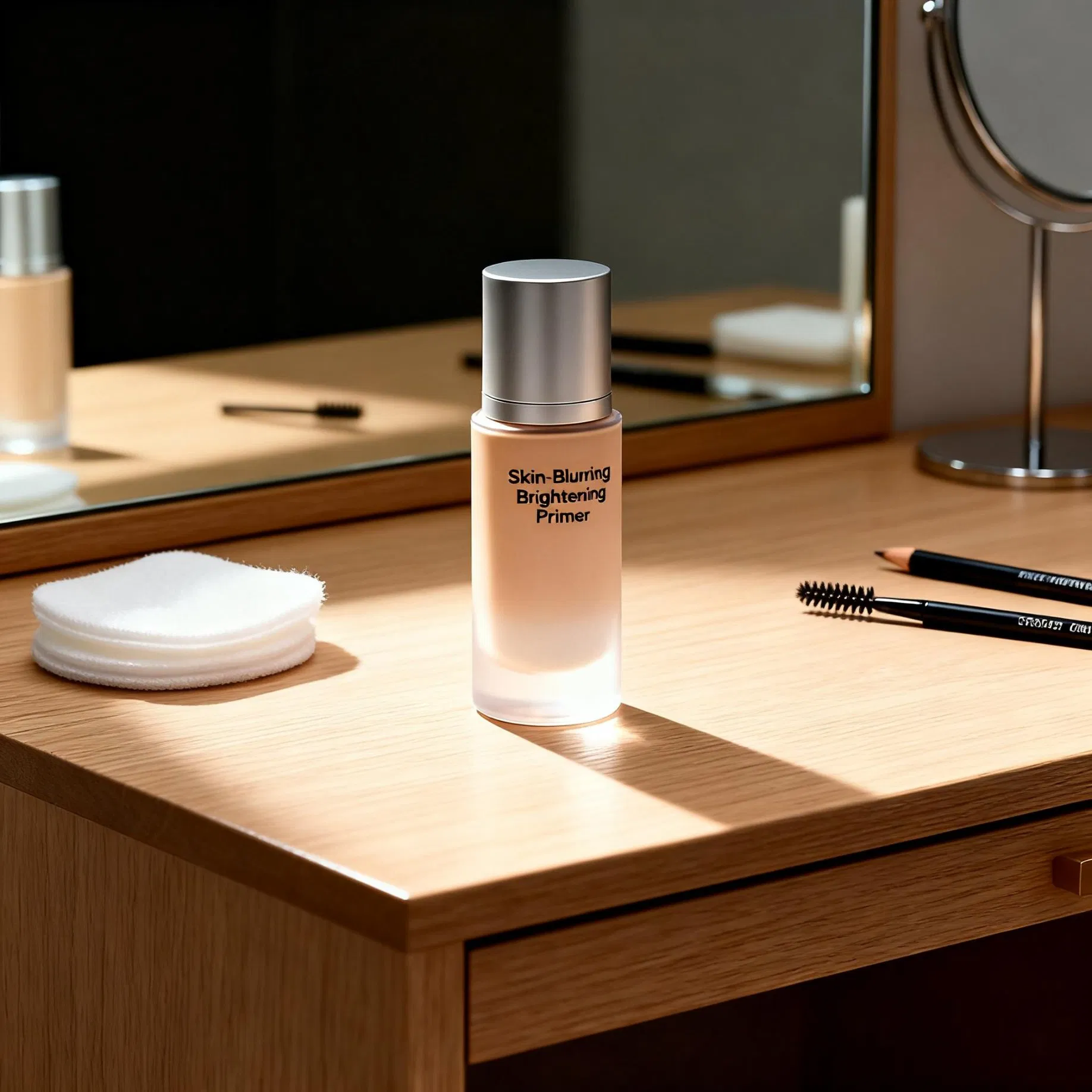 Total Solution Coverage and Physical Sunscreen Makeup with Lotus Water for Sensitive Skin Care