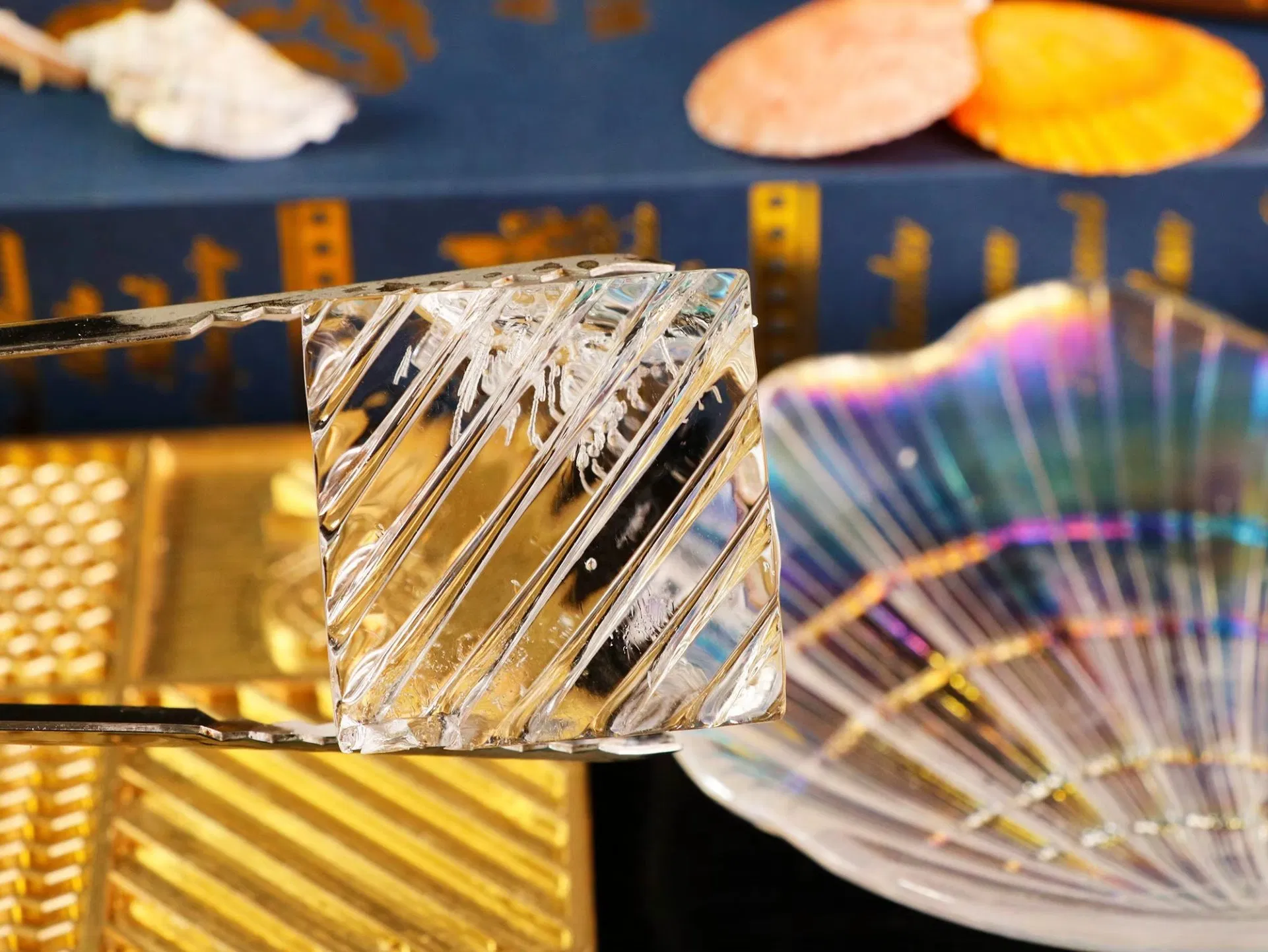 Штамп для льда с логотипом из латуни