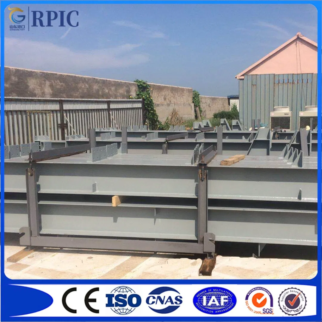 Light Welded Steel Column H Shape Steel Beam Q235B/Q345