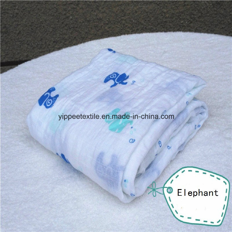 Пеленка-муслин из бамбука и хлопка Soft&Smooth 120x120 см