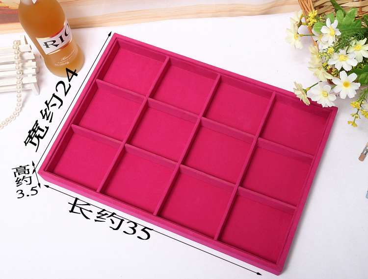 New Design Velvet Bracelet and Ring Display Tray