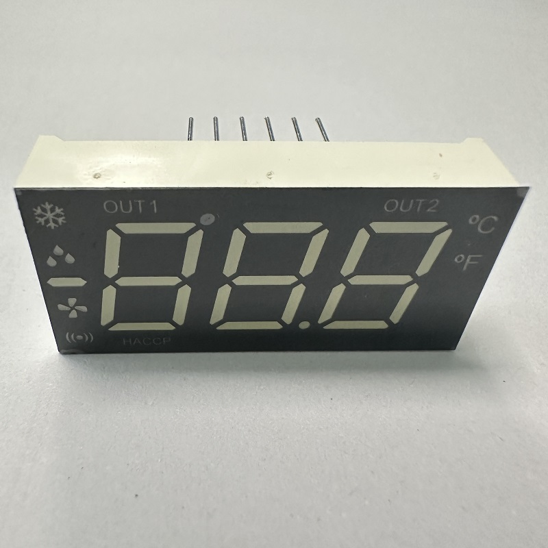 High Visibility 7 Segment LED Display for Refrigeration Units