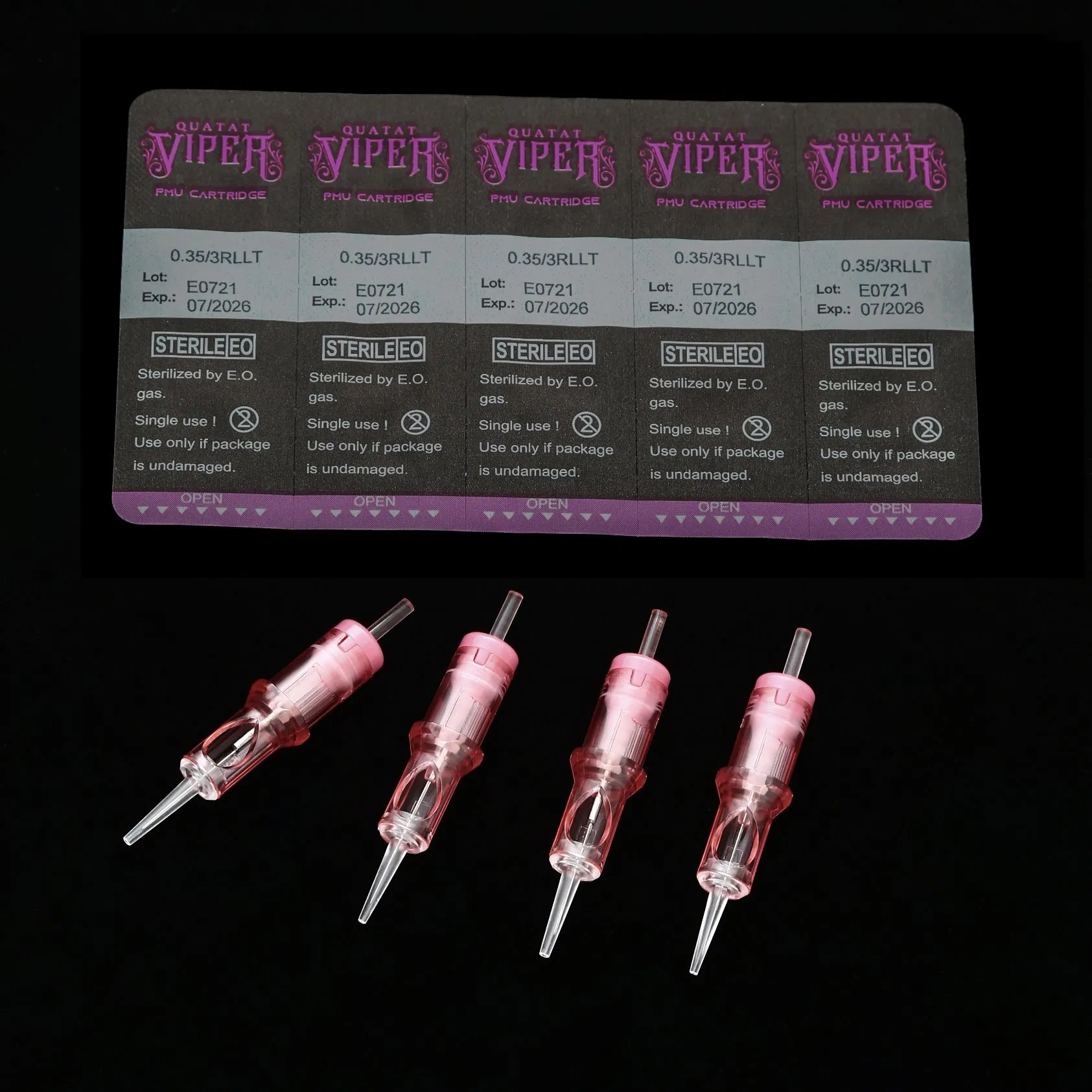 Permanent Makeup Disposable Tattoo Eyebrow Cartridge Needle